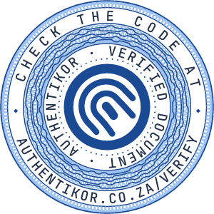 Example seal for an email, code 20261020-EXAMPLEEML